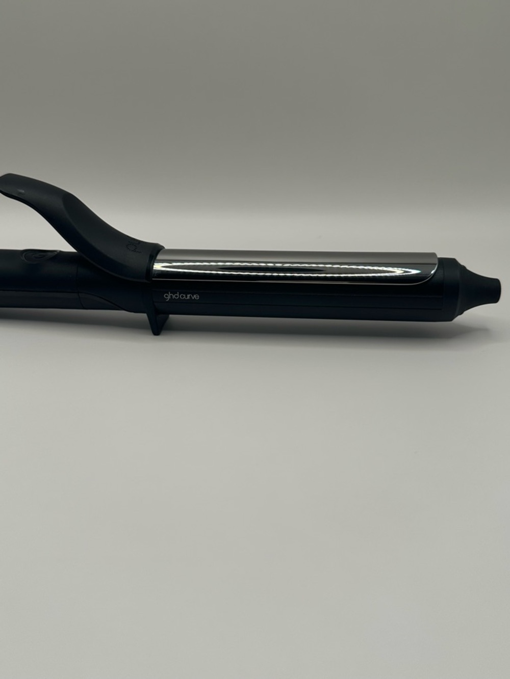 ghd Metallic Silver and Black Curling Iron - Picture 2 of 6